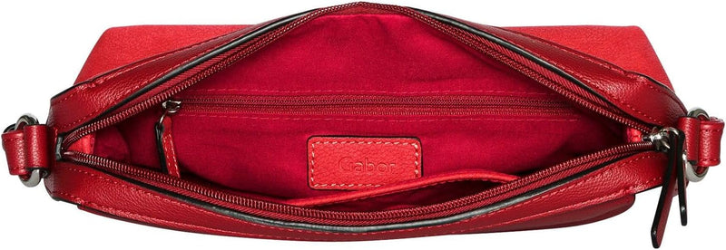 Gabor bags ELLY Damen Umhängetasche S, red, 27x8,5x19