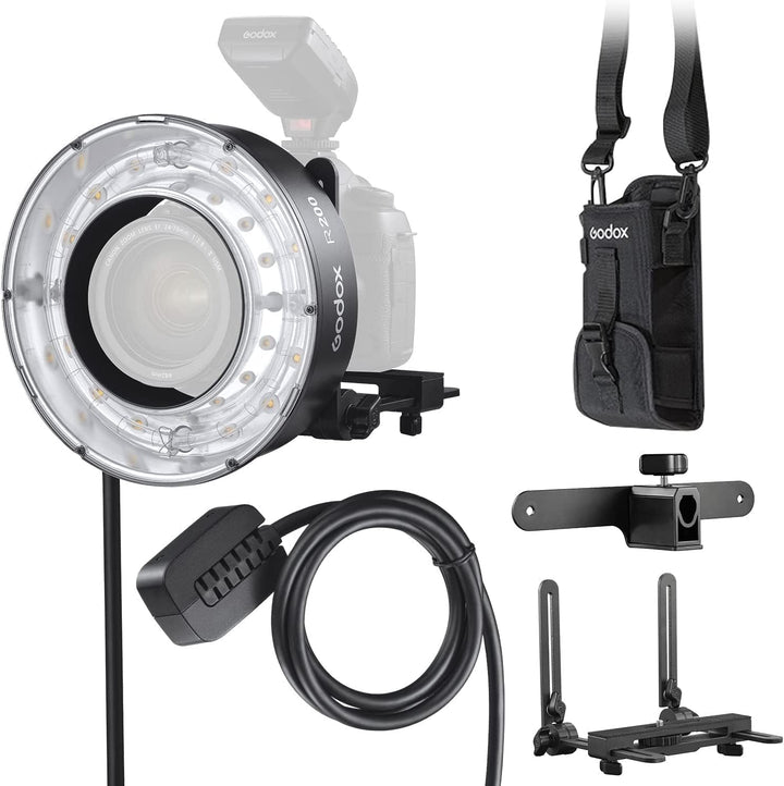 GODOX R200 Ringblitzkopf für AD200 AD200 Pr für 7 Zoll mit Bowens Montage Fotostudio Stroboskoplicht