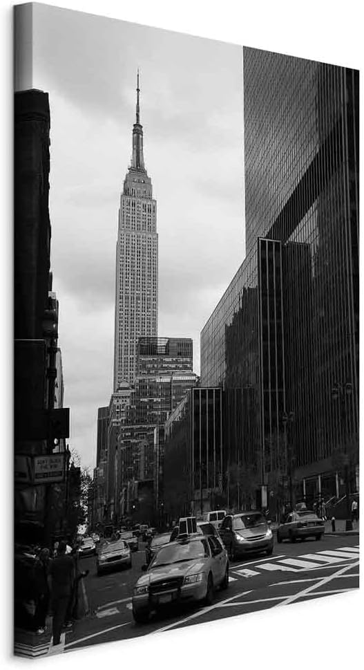 murando - Wandbilder XXL New York 80x120 cm 1 tlg - Wand Deko Vlies Leinwand Bilder Gross Wanddeko W