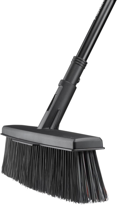 Fiskars Allzweckbesen-Kopf mit Powerclean-Borsten, Breite: 47 cm, L, Kunststoff, Schwarz, Solid, 102