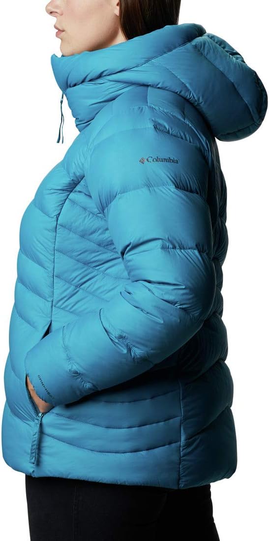 Columbia Damen Autumn Park Down Hooded Jacket Autumn Park Daunenjacke mit Kapuze S Fjord Blau, S Fjo