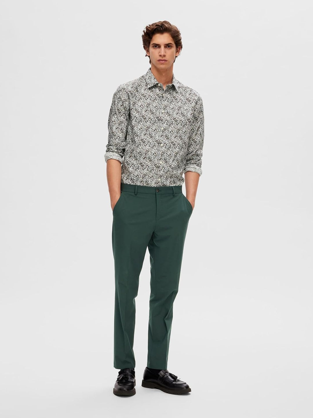 Selected Homme Male Hose 175 Slim fit 48 Green Gables, 48 Green Gables