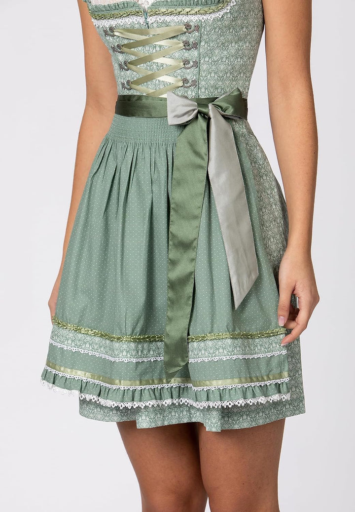 Stockerpoint Damen Dirndl Kim Kleid für besondere Anlässe 30 Salbei, 30 Salbei