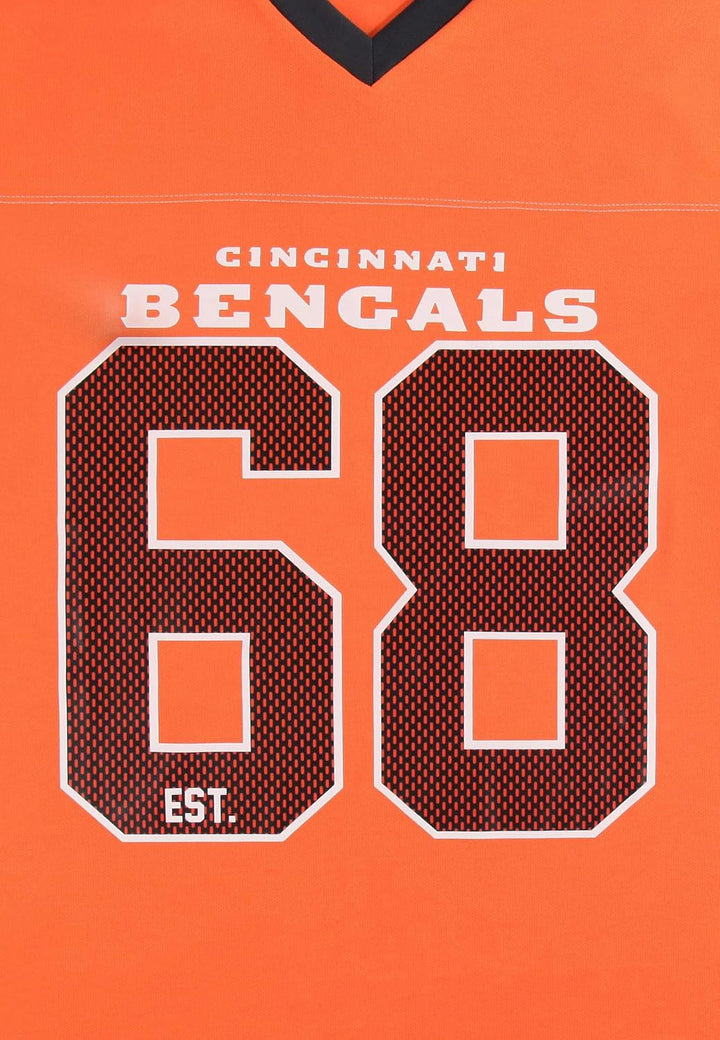 Recovered NFL T-Shirt Jersey Trikot American Football Fanshirt Teamlogo Nummer Sommer Oversized