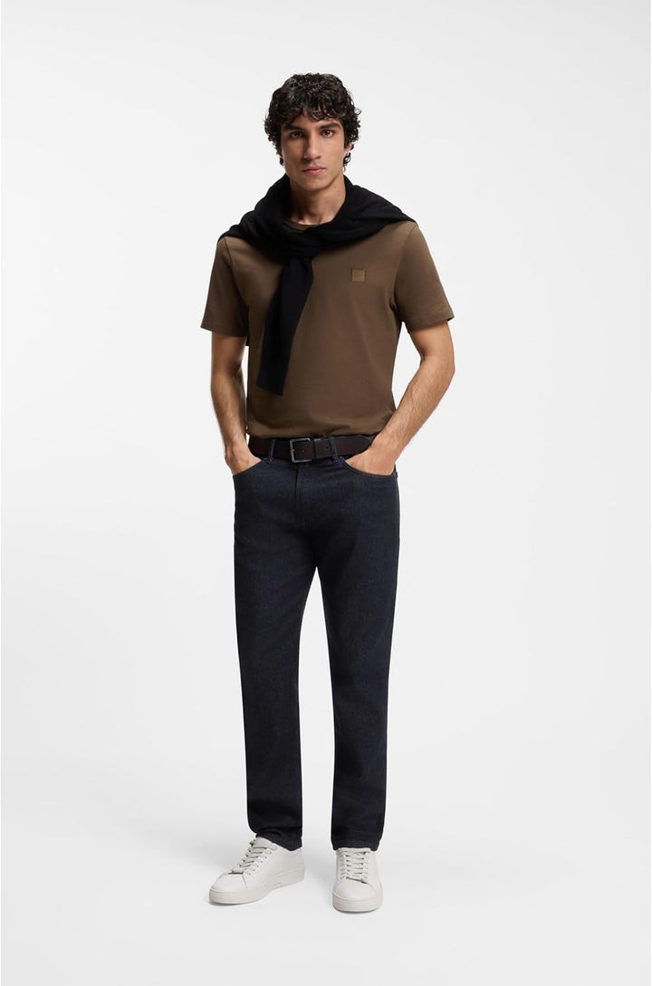 BOSS Herren H-Re.Maine Blaue Maine Regular-Fit Jeans aus bequemem Stretch-Denim 30W / 32L Dark Blue4
