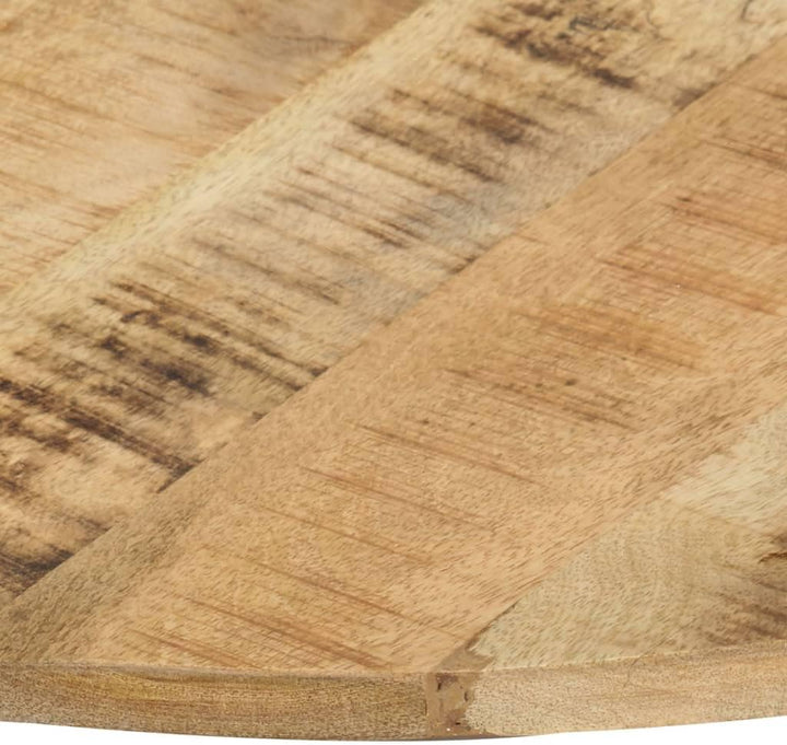 vidaXL Mangoholz Massiv Tischplatte Massivholzplatte Holzplatte Ersatztischplatte Holz Platte für Es