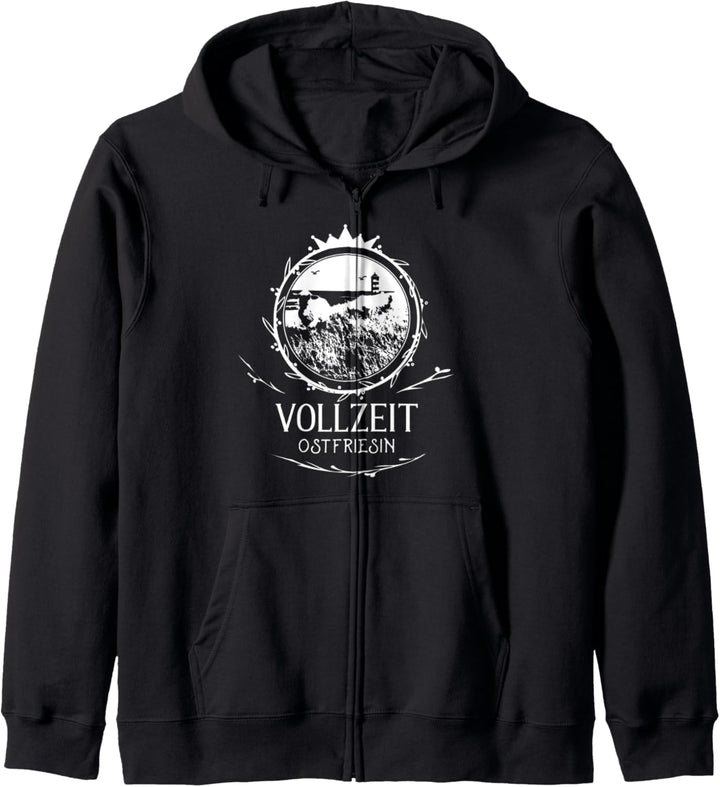 VollzeitOstfriesin - Vollzeit Ostfriesin Kapuzenjacke