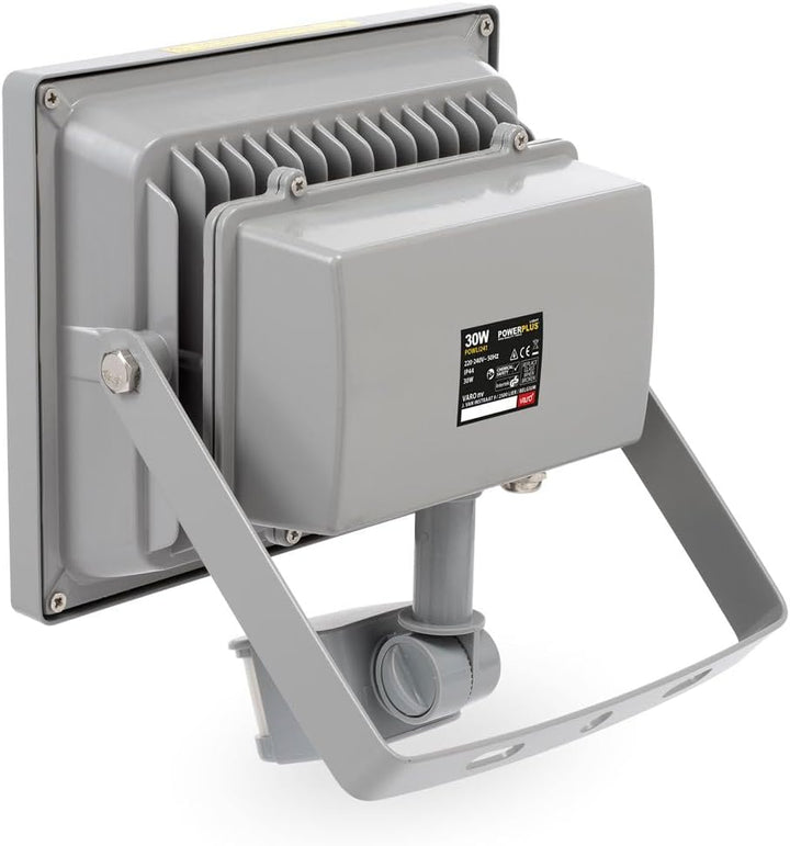 LED-Strahler 30 Watt mit Infrarot-Bewegungsmelder Flutlicht Baustrahler Scheinwerfer Strahler - POWL