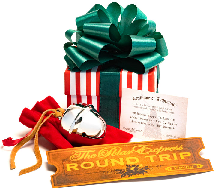 LILYDEAL Polar Exp Schlittenglocke Geschenkset mit Hin- und Rückfahrticket (1), 1