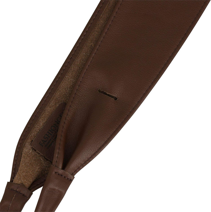 FASHIONGEN - Echtem Rindsleder Vollnarbenleder Obi Gürtel für Damen, Bindgürtel, CASSIANE S-M Braun,