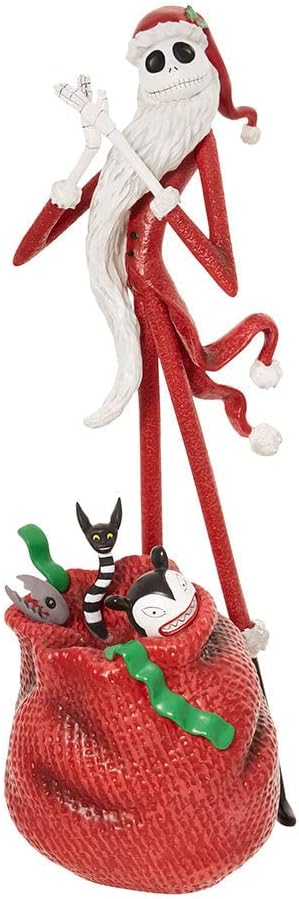 Enesco Disney Showcase The Nightmare Before Christmas Santa Jack Skellington Figur, 21,6 cm, Mehrfar