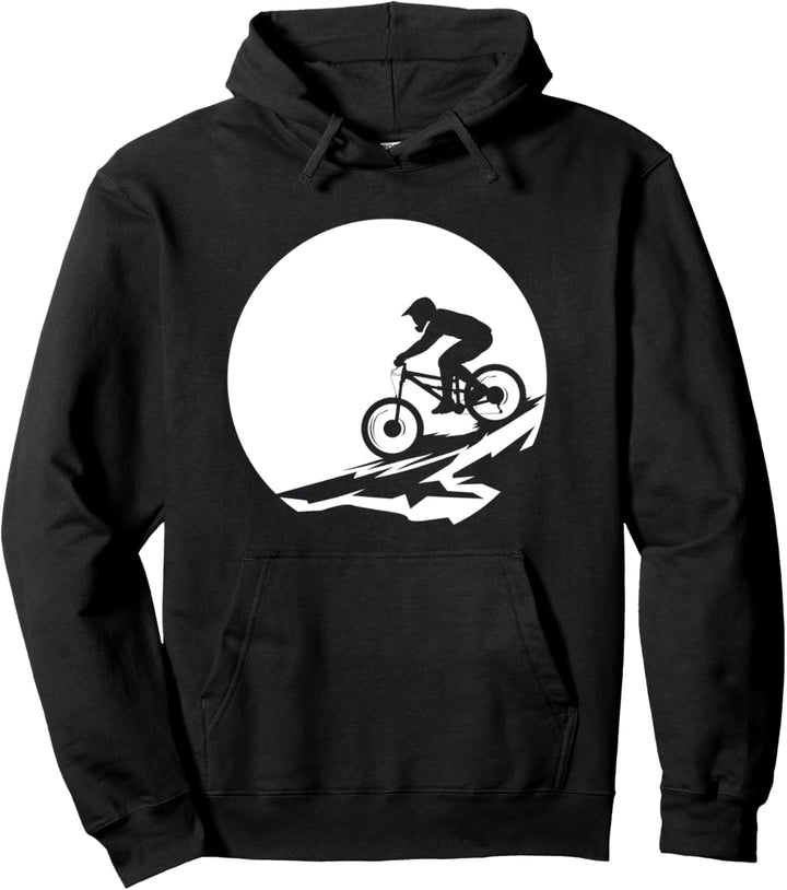 Downhill MTB Mountainbiker Geschenk Pullover Hoodie