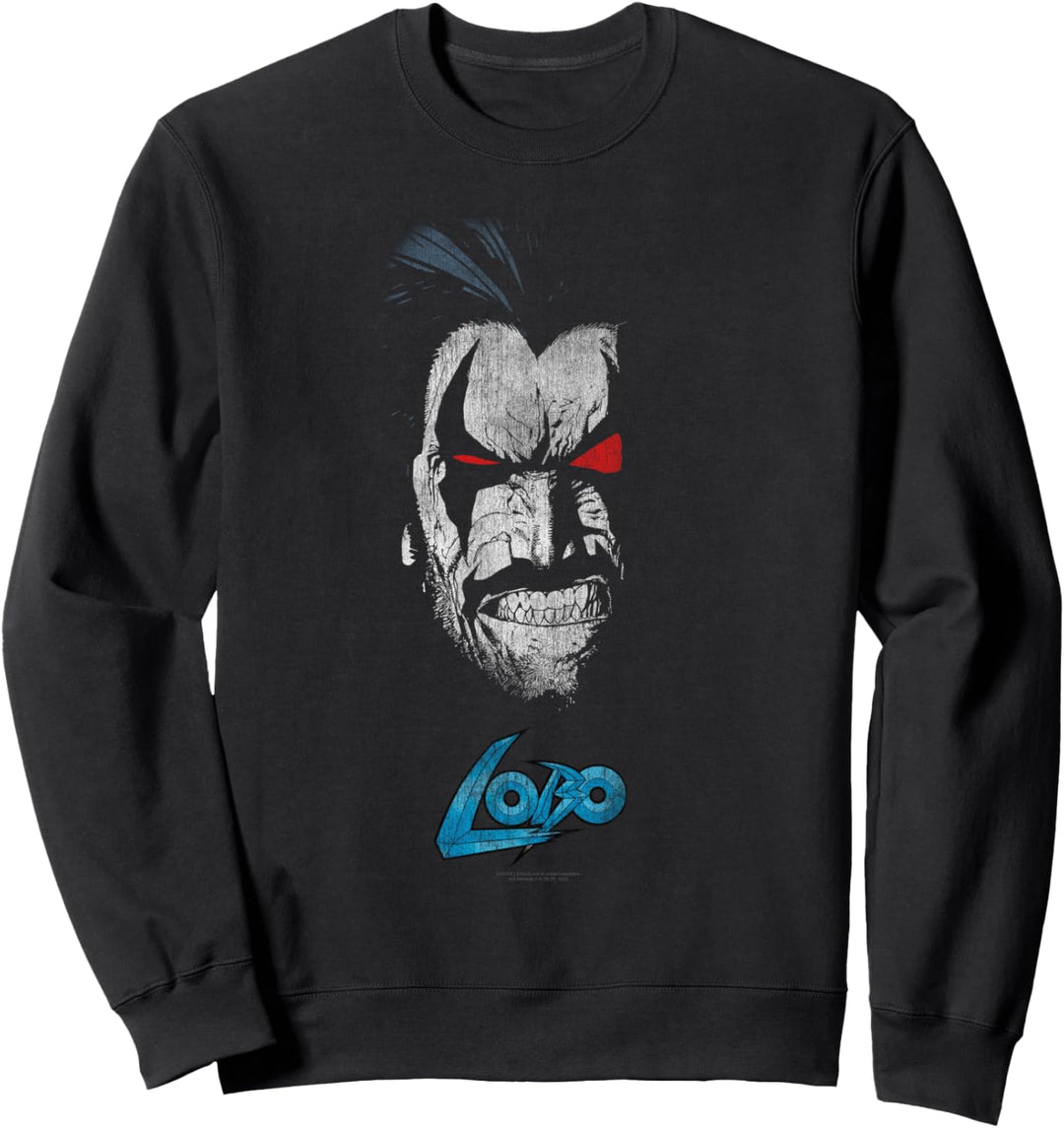 DC Comics Justice League Lobo Face Sweatshirt