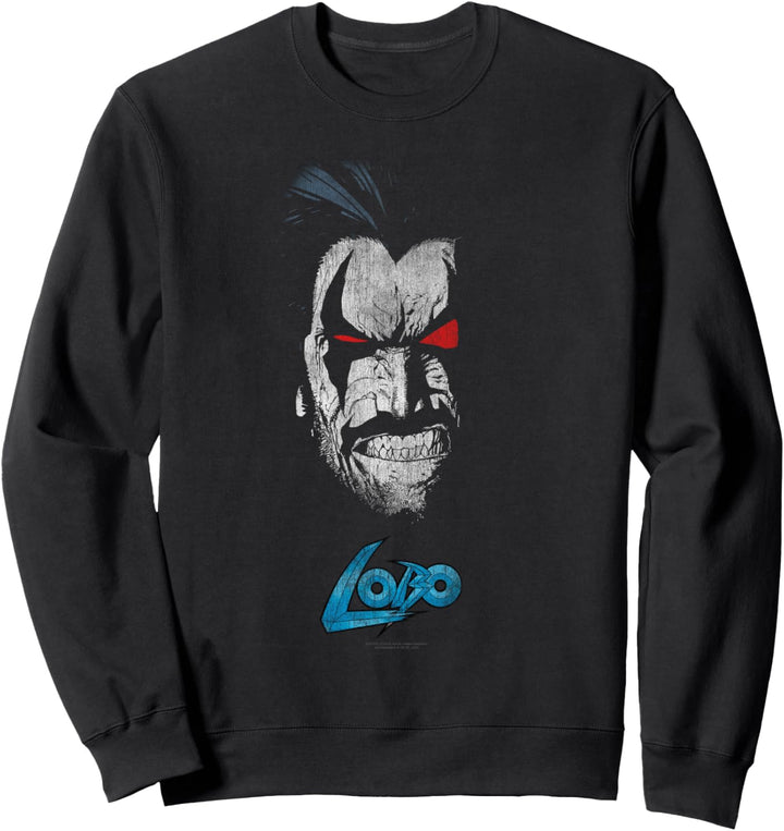 DC Comics Justice League Lobo Face Sweatshirt