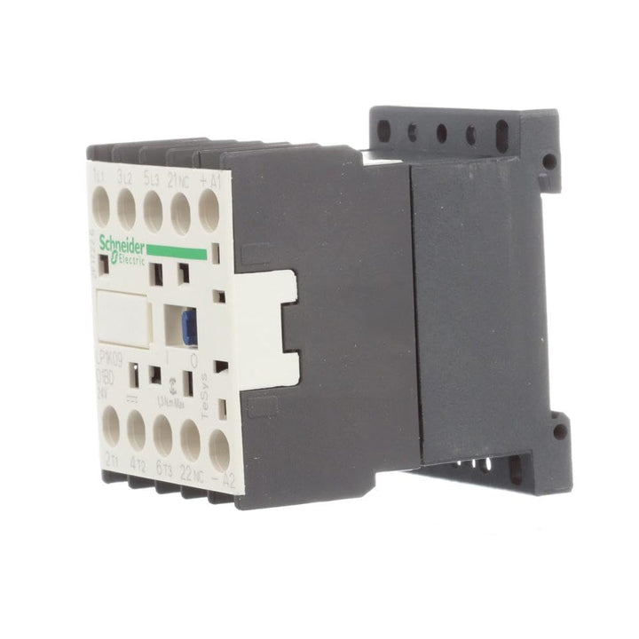 Schneider Electric - Leistungsschütz LP1K 3p, 400 V AC3, Spule 24 V DC, +1Ö, 4 kW, 9 A, LP1K0901BD 4