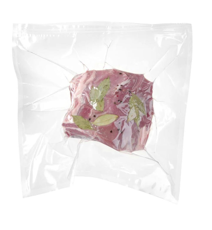 HENDI Vakuumbeutel, für Vakuum-Verpackungsmaschine, Vakuumiergerät, Kochbeutel, 75µm, -20°C bis +100