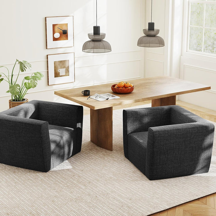 COSTWAY Aufblasbares Sofa, tragbares Luftsofa mit abnehmbarem Bezug, breite Armlehnen &amp; grosszügiger