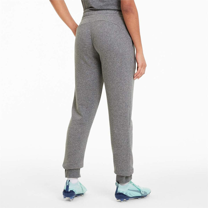 PUMA Damen, teamGOAL 23 Casuals Pants W Jogginghose S Medium Gray Heather, S Medium Gray Heather