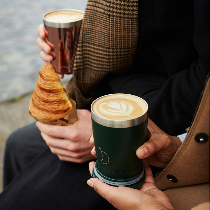 Chilly's Original Kaffeebecher - Reise-Thermo-Tasse für kalte und heisse Getränke - Mehrwegbecher mi