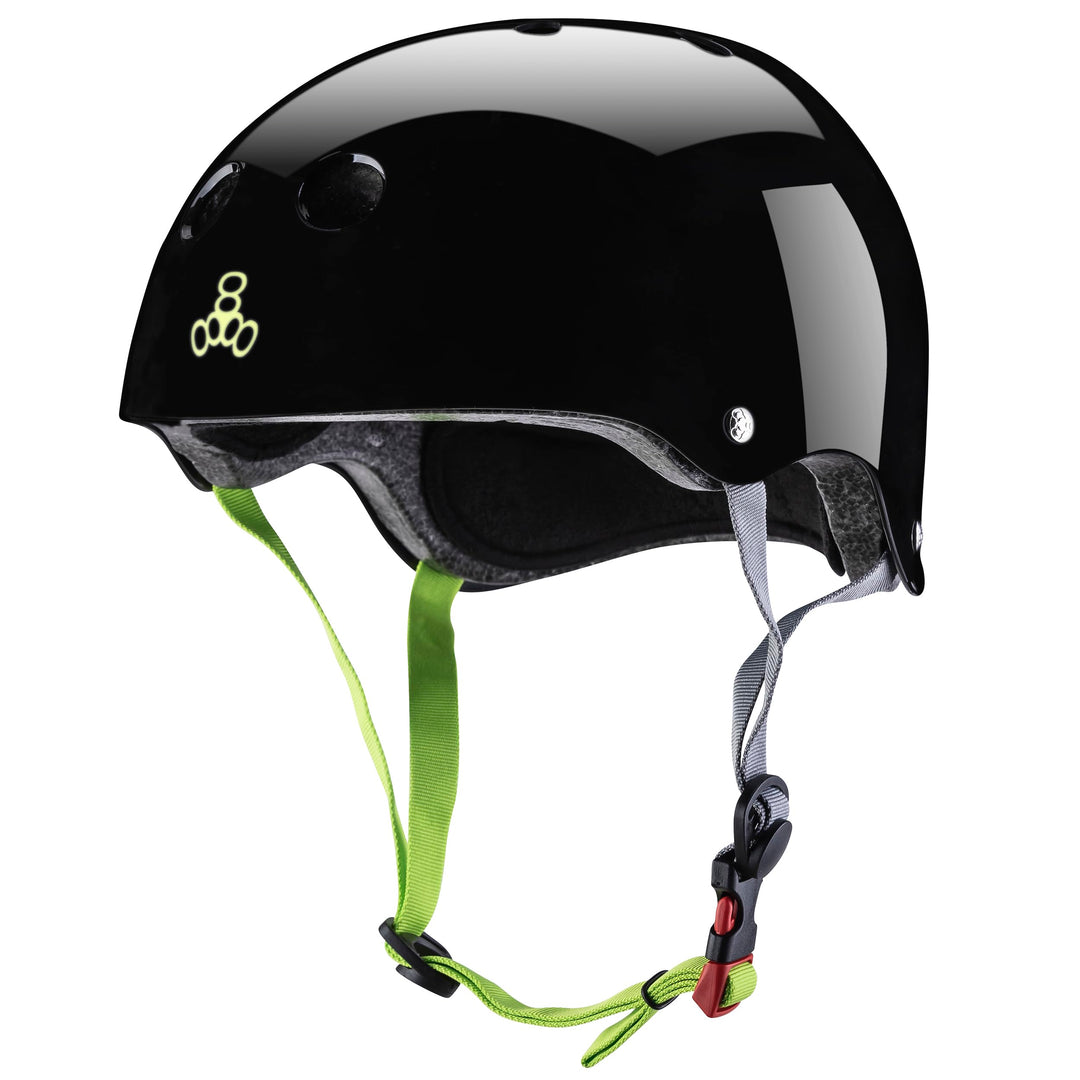Triple 8 Kopfschutz Brainsaver Double Certification XL Black Zest, XL Black Zest