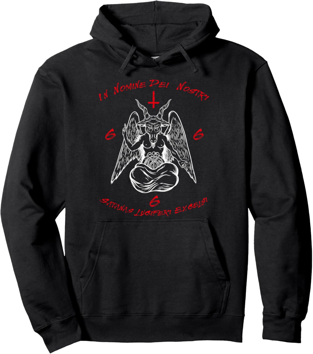 Baphomet – Satan Lucifer Belzebuth Pullover Hoodie