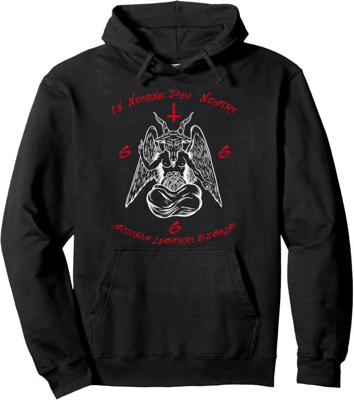 Baphomet – Satan Lucifer Belzebuth Pullover Hoodie