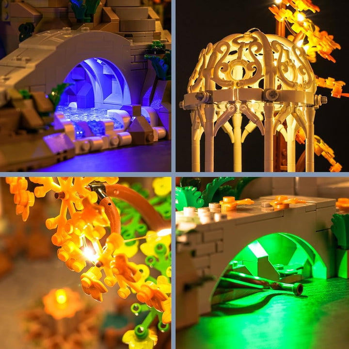 Led Licht Set für Lego 10316 Icons Der Herr der Ringe: Bruchtal (Nicht Lego), Dekorationsbeleuchtung