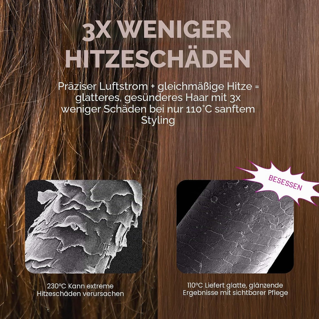 Wavytalk Warmluftbürste, 5 in 1 Hairstyler, Föhnbürste zum Trocknen und Stylen in One Step, AIR SCUL
