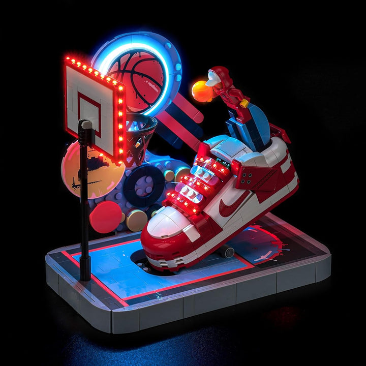 Led Licht Set Kompatibel mit Lego 43021 Nike Dunk Trickshot (Kein Modell), Dekorationsbeleuchtungsse