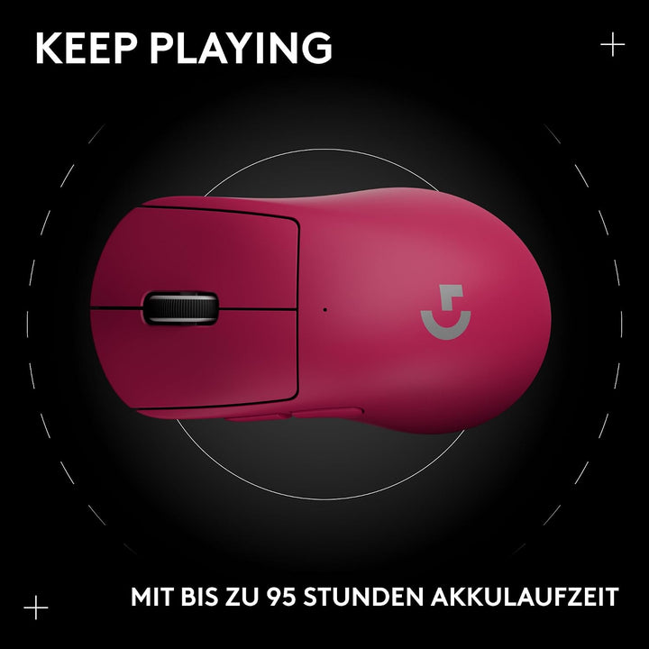 Logitech G PRO X SUPERLIGHT 2 DEX kabellose Gaming-Maus
