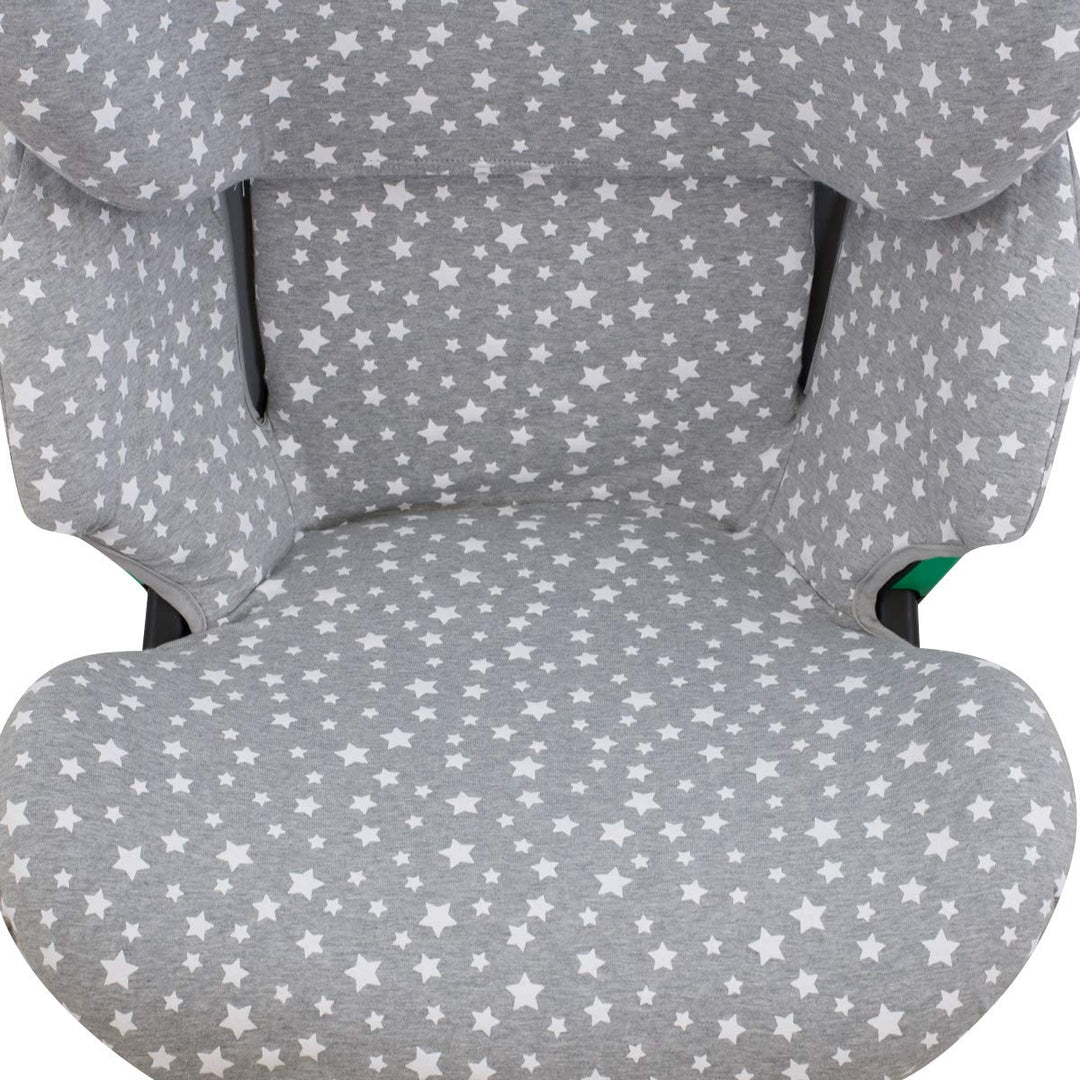 JYOKO KIDS Bezug fur Autositz kompatibel mit Maxi Cosi Kore I-Size (White Star)