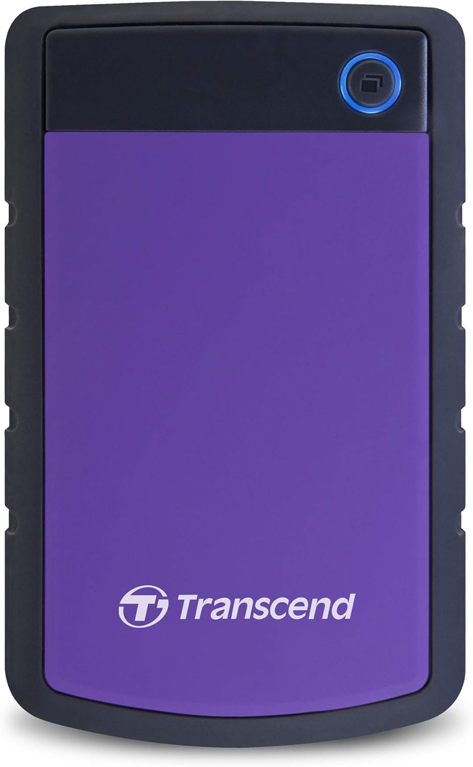 Transcend TS1TSJ25H3P 1TB portable, externe Festplatte (HDD) in purple (lila) mit Backup-Funktion (D