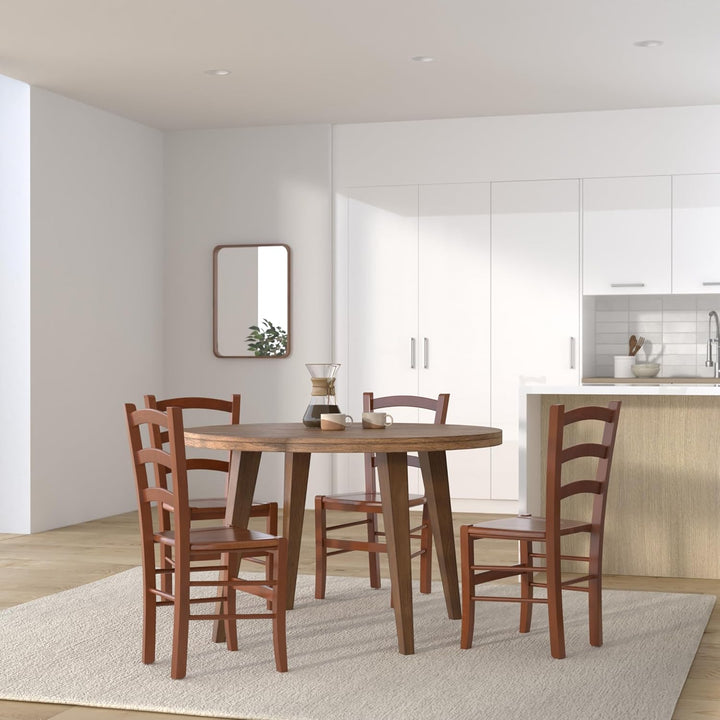 t m c s Tommychairs - 2er Set Stühle Venice für Küche und Esszimmer, robuste Struktur aus lackiertem