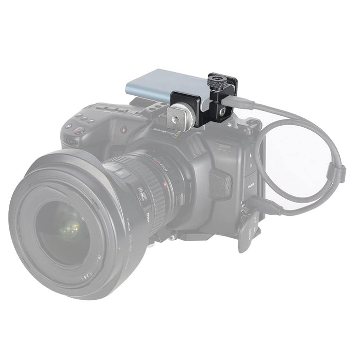 NICEYRIG T5/T7 SSD-Halter, verstellbare Öffnung, 57 mm-77 mm, SSD-Halterung, anwendbar für BMPCC 4K
