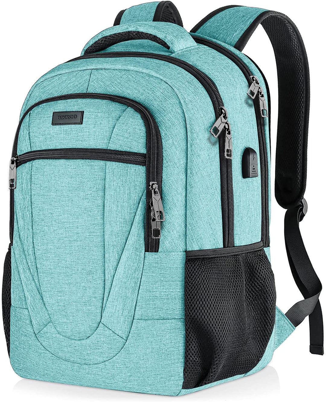 BIKROD Rucksack Herren und Damen, Schulrucksack Jungen Mädchen Teenager, Wasserdicht Rucksack | 17.3