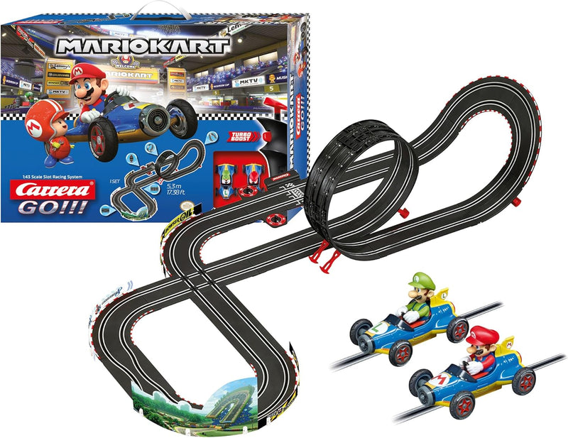 Carrera - 20062492 - Carrera 20062492 Nintendo Mario Kart 8, Mehrfarbig, 58 x 10 x 40 cm Single, Sin