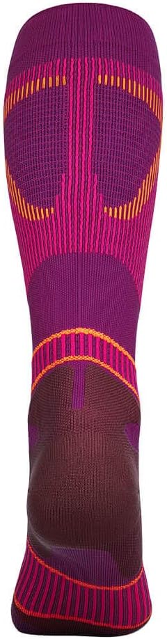 BAUERFEIND Herren Run Performance Laufsocken, Kniestrümpfe mit Targeted Compression Zone 35-37 / M R