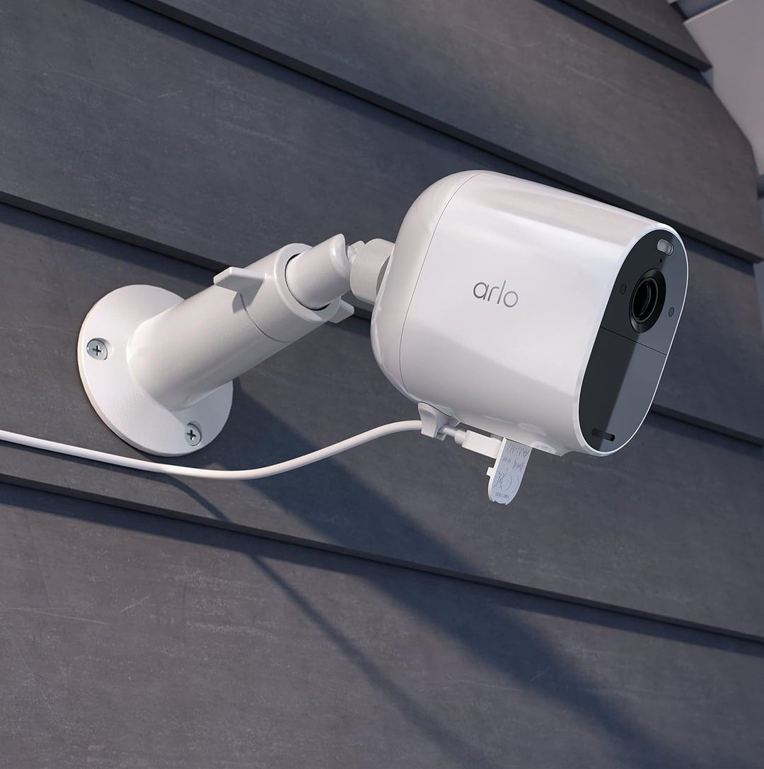 Arlo Magnetisches Aufladekabel, 7.6m, Weiss, Kompatibel mit Arlo Essential & Essential XL Überwachun