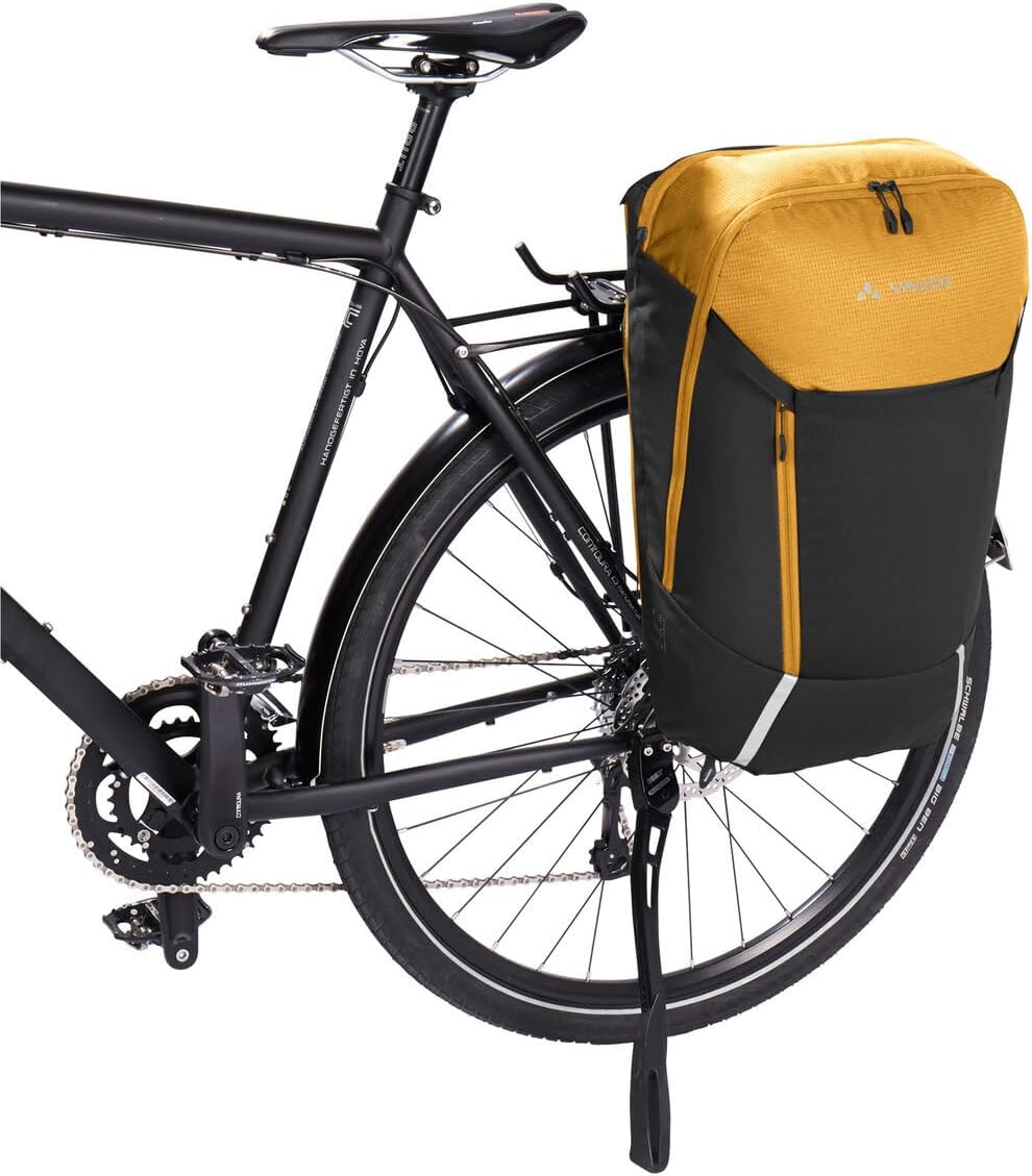 VAUDE Unisex Cycle 20 II Hinterradtaschen, Baltic sea/Umbra, Einheitsgrösse 20 L burnt yellow, 20 L