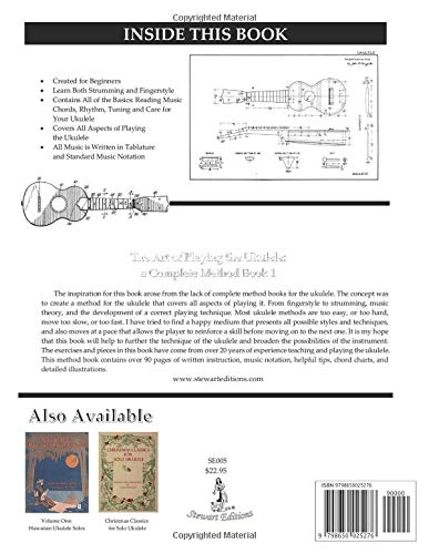 The Art of Playing the Ukulele: a Complete Method Book 1, Taschenbuch
