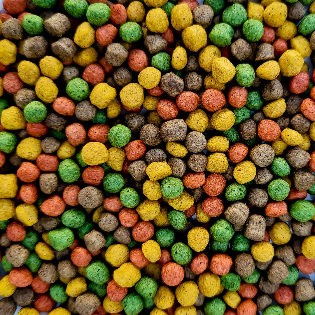 Multi-Mix Koifutter 6mm - Der 4 Sorten Futtermix für Koi und Teichfische für ausgewogene Fisch-Ernäh