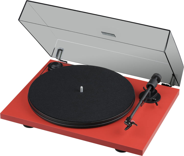Pro-Ject Primary E, Audiophiler Plug&Play Plattenspieler (Rot), Rot