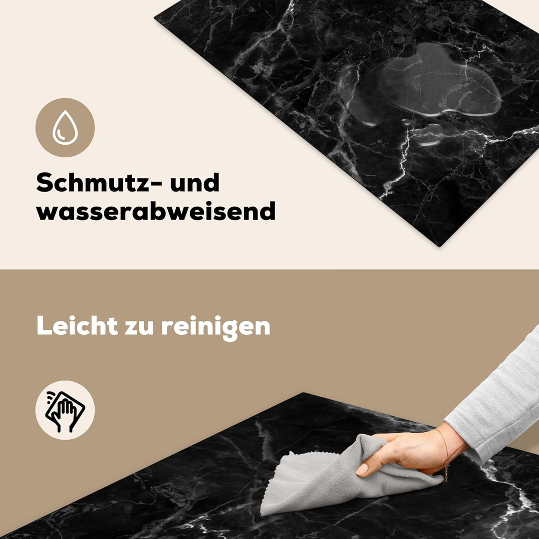 Herdabdeckplatte Einteilig Induktionsmatte Küche Abdeckung Ceranfeld Herd Abdeckplatte Deko Vinyl Ma
