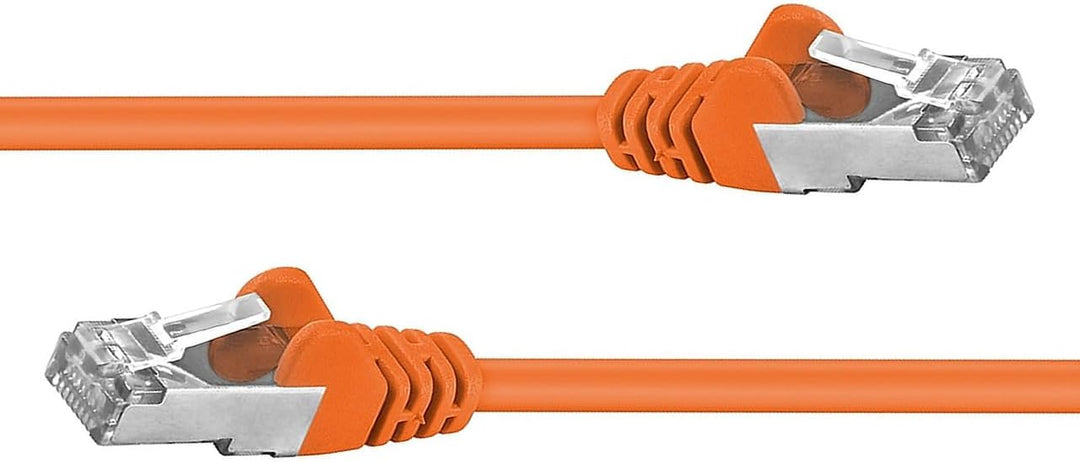 PremiumCord Netzwerkkabel, Ethernet, LAN & Patch Kabel CAT6a, 10Gbit/s, S/FTP PIMF Schirmung, AWG 26