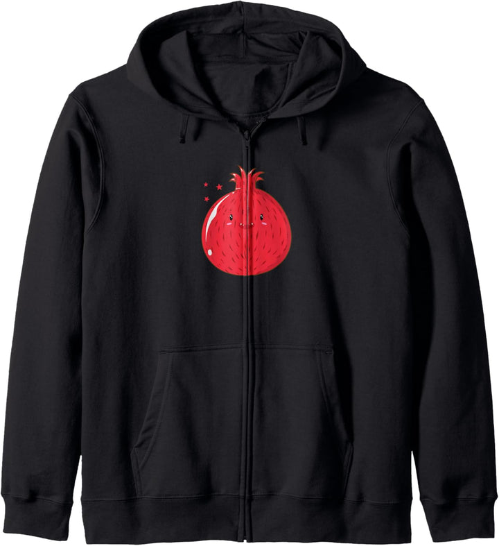 Granatapfel Kapuzenjacke