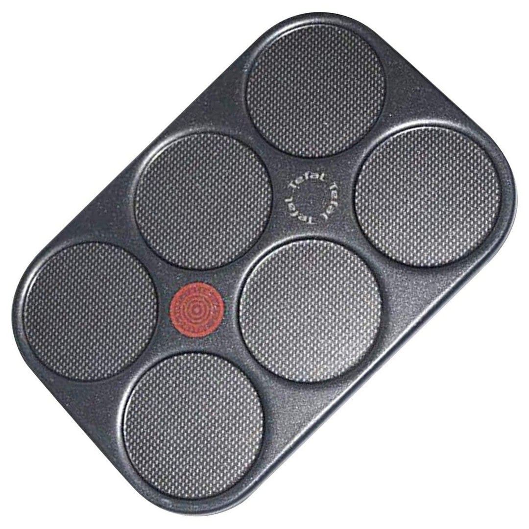 Tefal TS-01026900 Pfannenplatte mit 6 Crpes Raclette, Grill, Wok