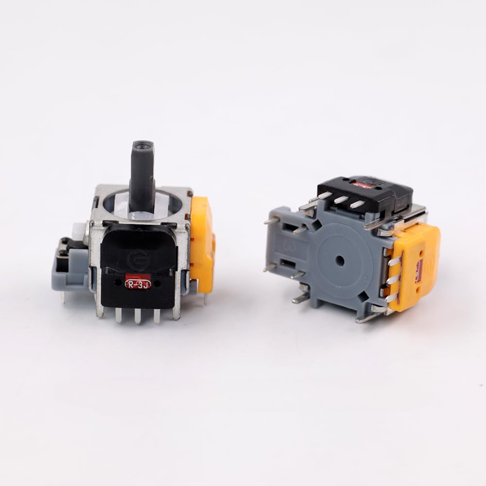 2 x Hall-Effekt, 3D-Sensor, Joystick-Modul, Ersatz für PS4, Analog-Sensor, Potentiometer, Farbe: Gel