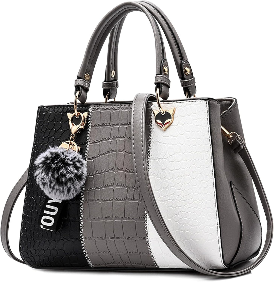 DIRRONA Elegant Damen Handtasche Schultertasche Gross Kapazität Umhängetasche Beiläufig Reise Tasche