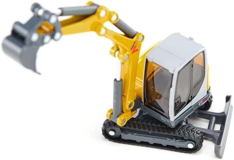 siku 3559, Wacker Neuson ET 65 Kettenbagger, 1:50, Metall/Kunststoff, Gelb, Bewegliches Maschinenhau