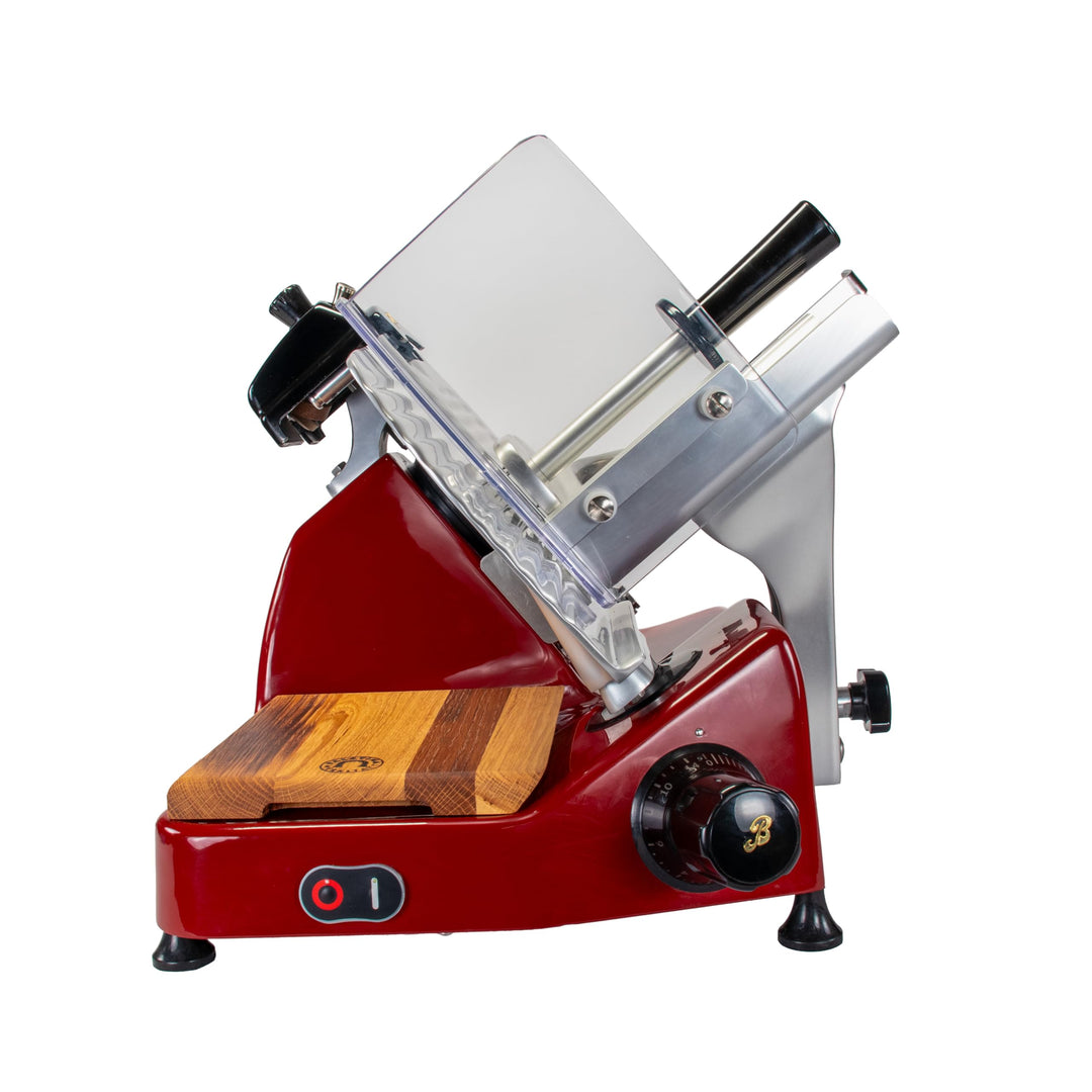 Berkel Aufschnittmaschine Pro Line XS 25 in rot - Profi Allesschneider für Ihre Küche + handgefertig